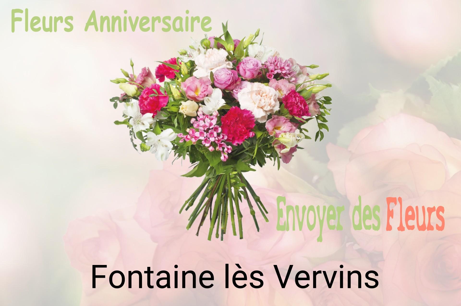 Bouquet de fleurs d’anniversaire livré à Fontaine-lès-Vervins
